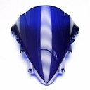 Blue Abs Motorcycle Windshield Windscreen For Yamaha Yzf R1 2007-2008